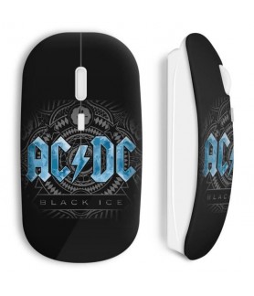 AC DC ROCK MUSIC BLACK BLUE NIRVANA PUNK HARD  wireless mouse maniacase amazon