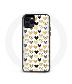 Coque iphone 13 Black Gold...