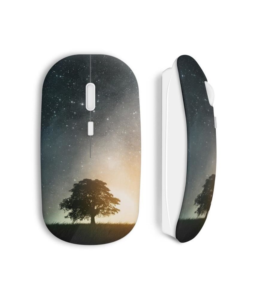 Souris sans fil appareil photo zoom style maniacase amazon wireless mouse arbre nuit