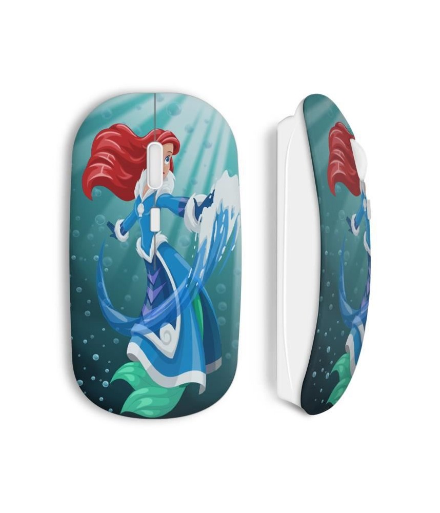 Souris sans fil Ariel la petite sirène Disney  style maniacase amazon wireless mouse