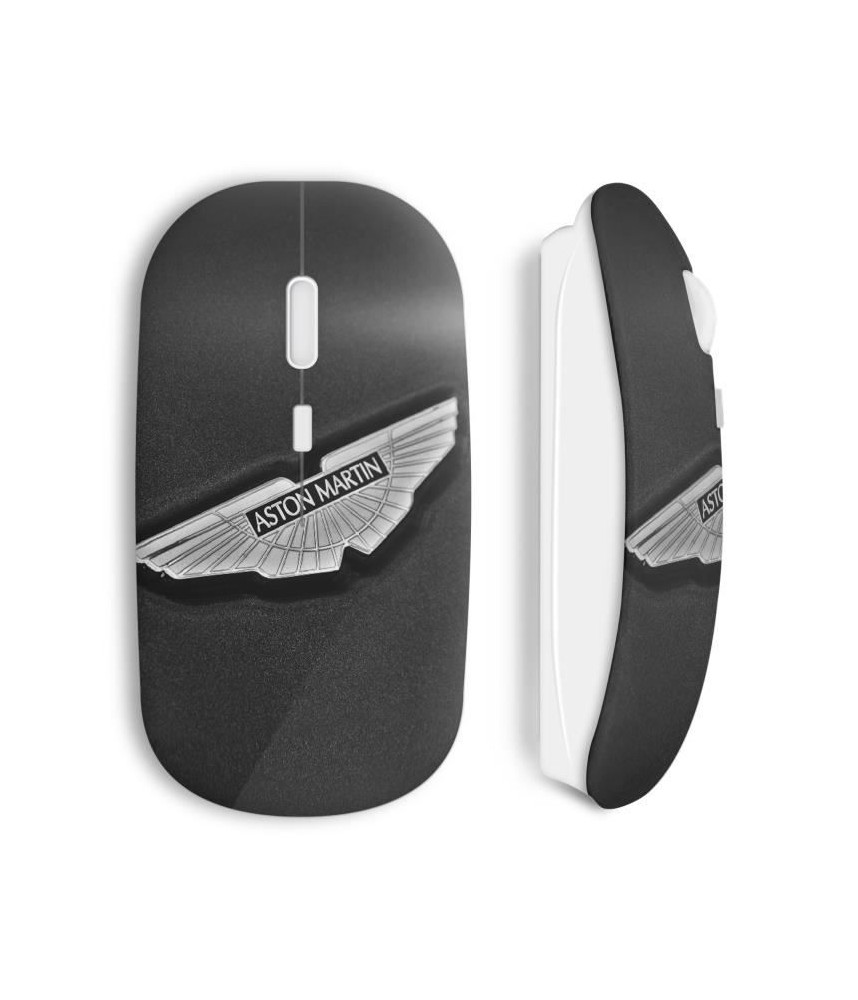 Souris sans fil Aston Martin logo noir maniacase amazon