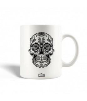 Mug tête de mort  Calavera