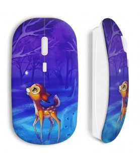 Souris sans fil Bambi  wireless mouse maniacase amazon Disney biche