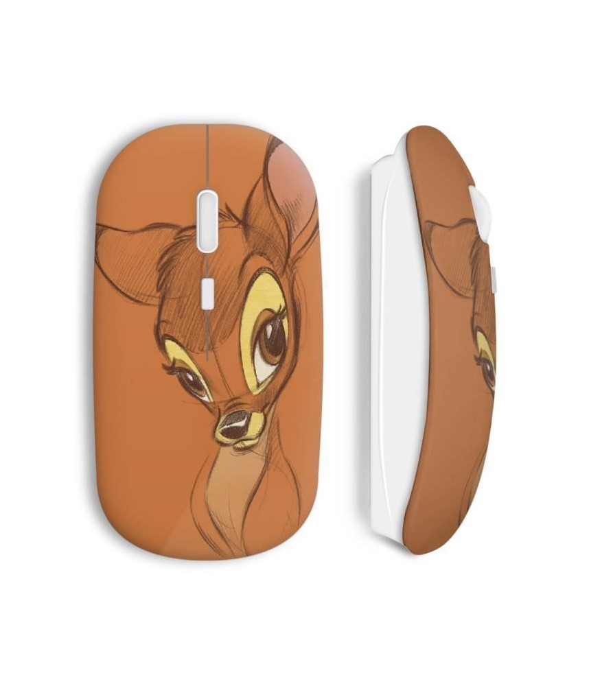 Souris sans fil Bambi  wireless mouse maniacase amazon Disney biche dessin art