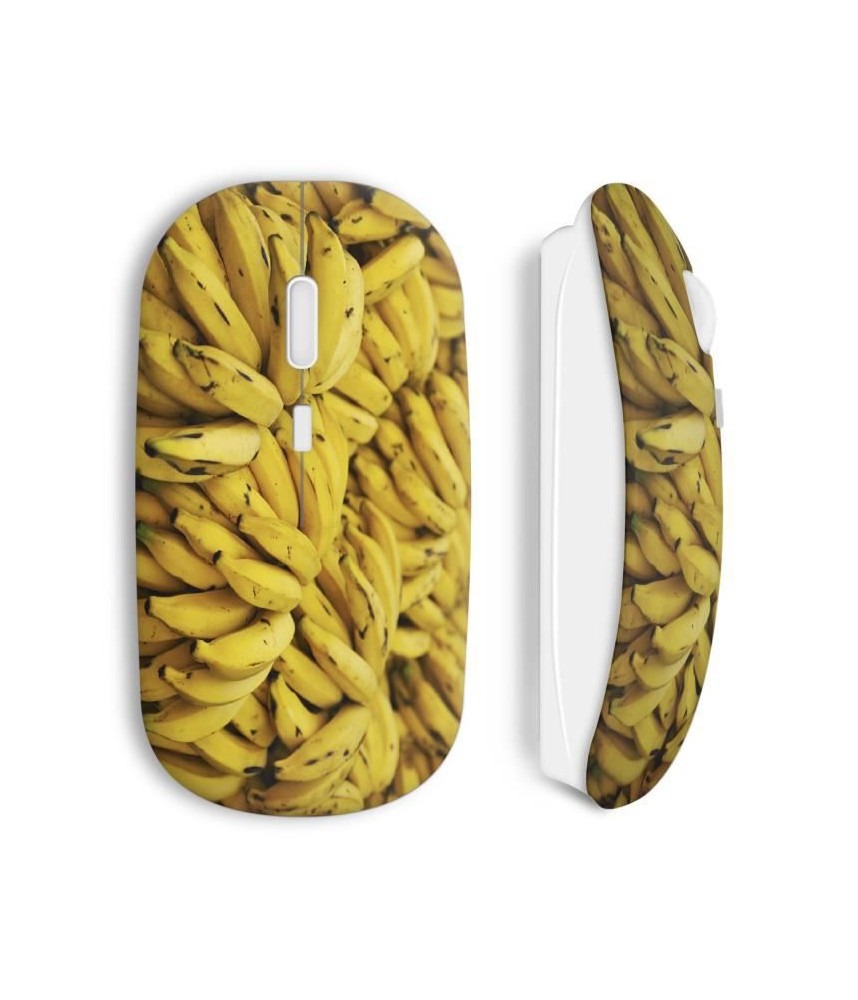 Souris sans fil Bambi  wireless mouse maniacase amazon Disney biche faon fawn doe banane fruit jaune