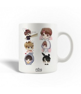 Mug chibi kpop bts