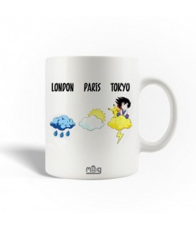 Mug dragon ball z goku