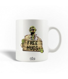 Mug zambie free hug