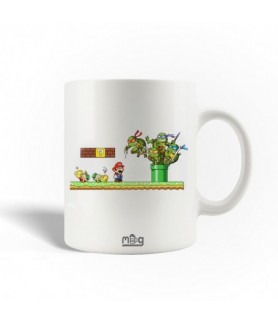 Mug super mario ninja torture