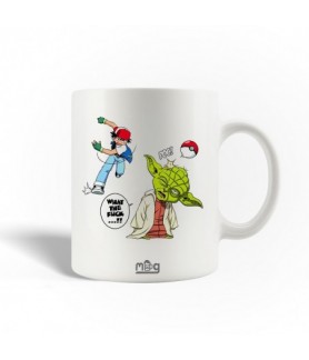 Mug pokemon and yoda