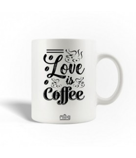 Mug Love Is Coffee