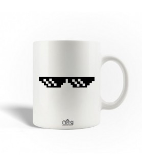 Mug thug life glasses