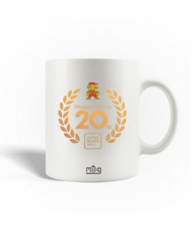 Mug happy mario 20 th