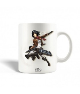 Mug atack on titan Mikassa