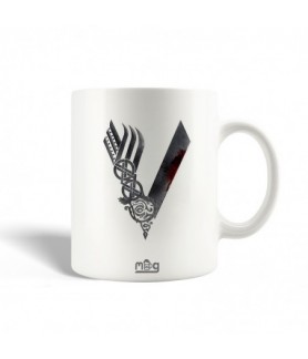 Mug Viking Logo gris