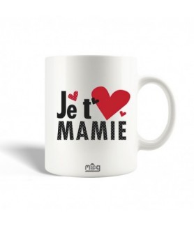 Mug je T'aime Mamie