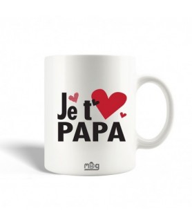 Mug je t'aime papa