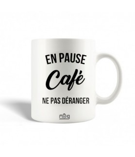 Mug en pause Café ne pas...