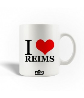 Mug I love Reims