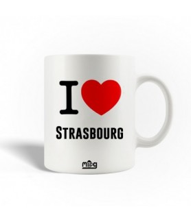 Mug I Love strasbourg