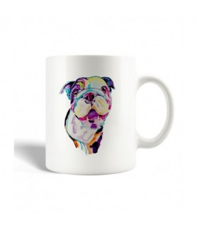 Mug chien coloré 3