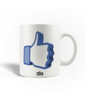 Mug  facebook emoticon love
