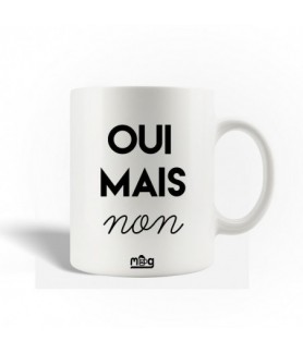 Mug Citation Oui mais non