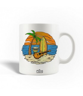 Mug Citation voyage plage...