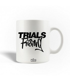 Mug Trials Rising  Logo Noire