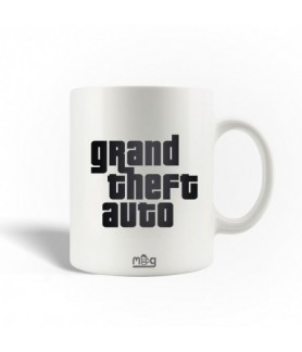 Mug Grand theft auto Logo