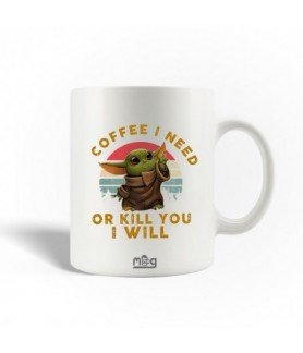 Mug coffee baby yoda Star wars