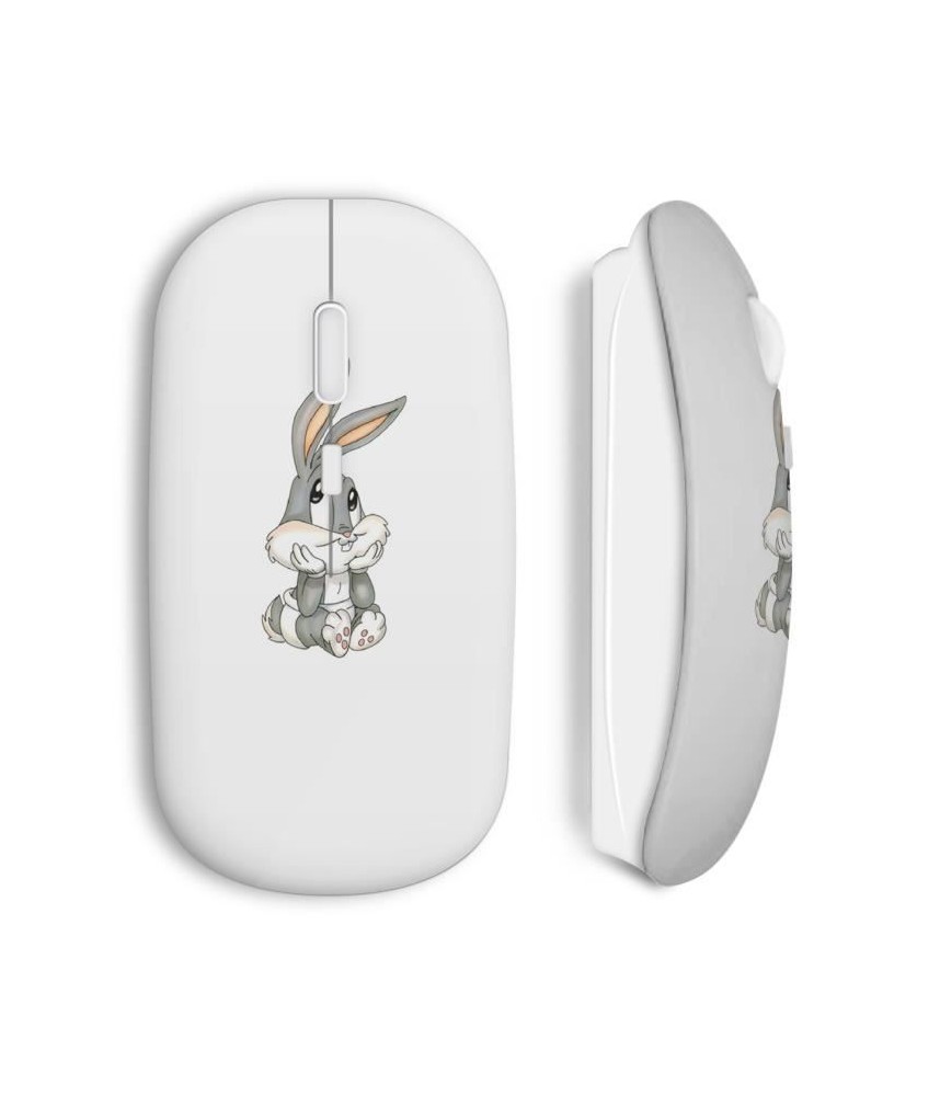 Souris sans fil  beautifull bebe bugs bunny  wireless mouse amazon maniacase