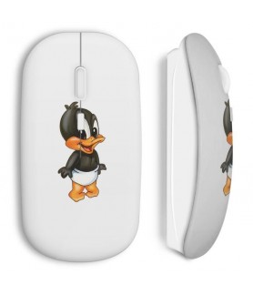 Souris sans fil  beautifull design flowers wireless mouse amazon maniacase Daffy Duck bebe