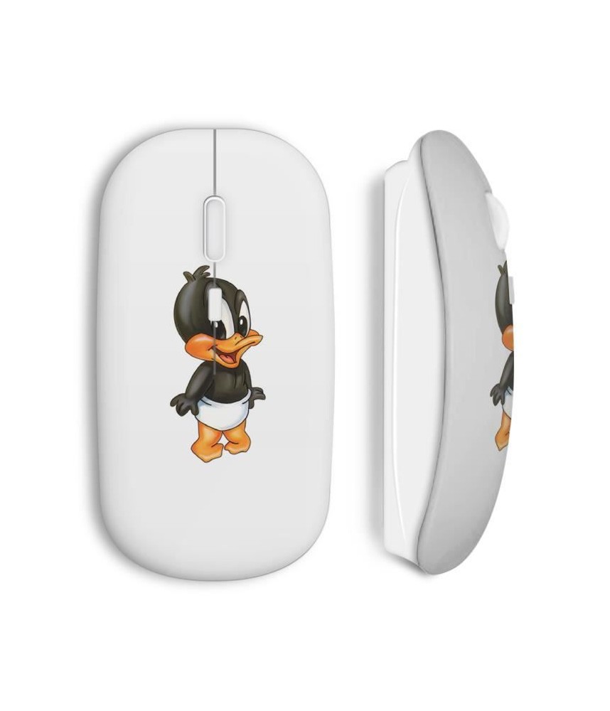 Souris sans fil  beautifull design flowers wireless mouse amazon maniacase Daffy Duck bebe