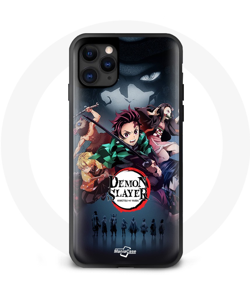 Coque IPhone 13 Mini Demon Slayer  manga ado série amazon maniacase   Netflix  chine japon