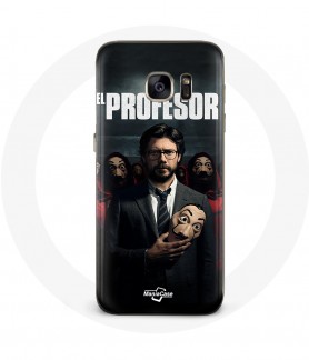 Coque Samsung Galaxy s6 Edge La Casa de Papel le Professeur